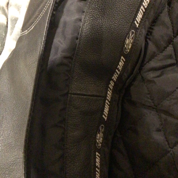 Joe Rocket leather motorcycle jacket - Picture 9 of 12